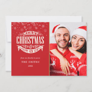 Feliz Navidad Feliz Año Nuevo Oro 4 Foto