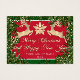 Feliz Navidad Feliz Año Nuevo Personalizado de fot