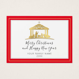 Feliz Navidad Feliz Año Nuevo Santa Familia RedGol