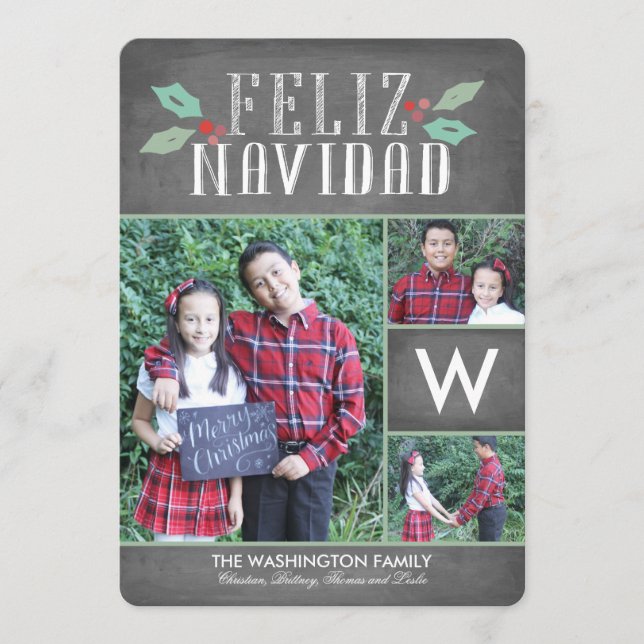 Feliz Navidad feliz en Hollies (Anverso)