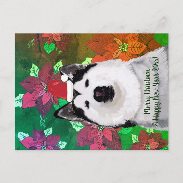 Feliz Navidad, feliz postal de Año Nuevo (Anverso)