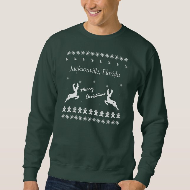 Feliz Navidad Feo Navidades Sweater City (Anverso)