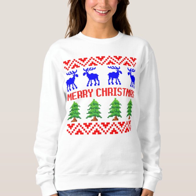 Feliz Navidad Feo Sweater (Anverso)
