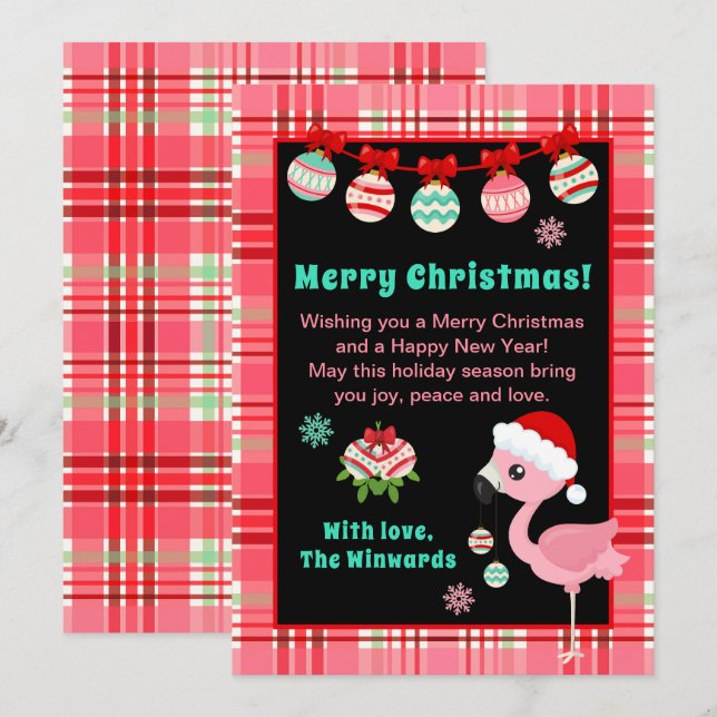 Feliz Navidad Flamenco Festivo (Anverso / Reverso)