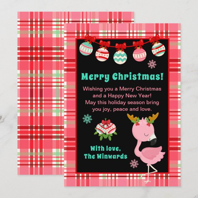 Feliz Navidad Flamenco Festivo (Anverso / Reverso)