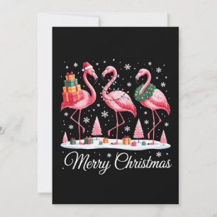 Feliz Navidad Flamenco Luz Santa Sombrero Navidad