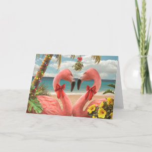 Feliz Navidad Flamingos