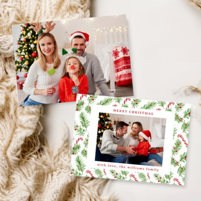 Feliz Navidad Floral Verdor Dos Foto (Subido por el creador)