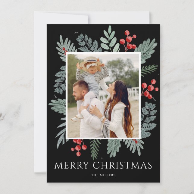 Feliz Navidad | Foto Botánica  (Anverso)