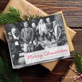 Feliz Navidad | Foto de grupo familiar moderno