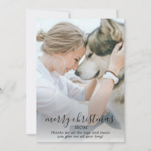 Feliz Navidad Foto de Mamá Perro