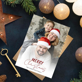 Feliz Navidad | Foto Moderna Simple