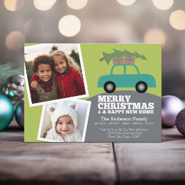 Feliz Navidad Foto Nueva dirección residencial en 