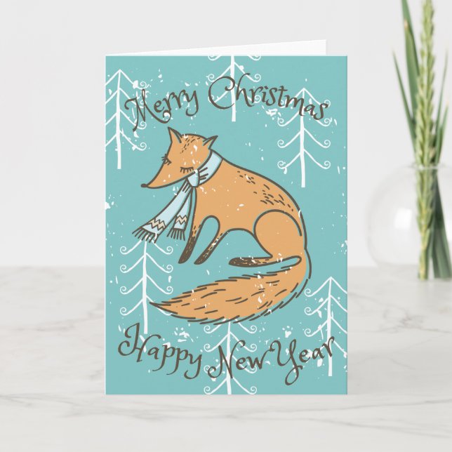 Feliz Navidad Fox Cozy (Anverso)