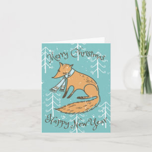 Feliz Navidad Fox Cozy