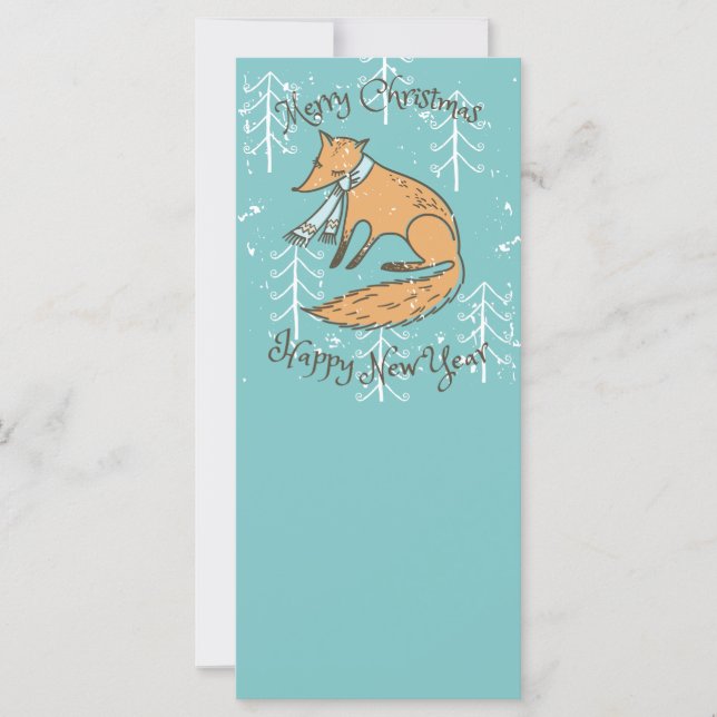 Feliz Navidad Fox Cozy (Anverso)