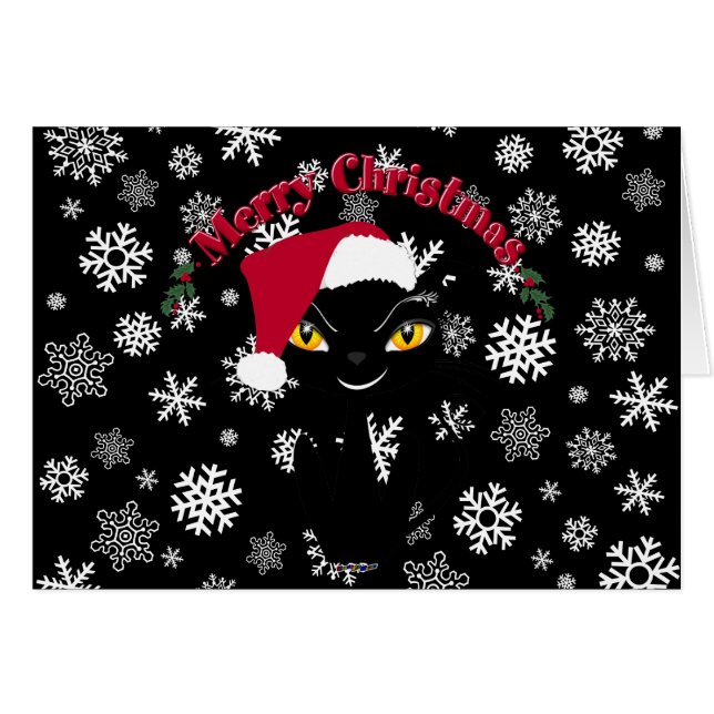 Feliz Navidad Gato Kitty (Anverso (Horizontal))
