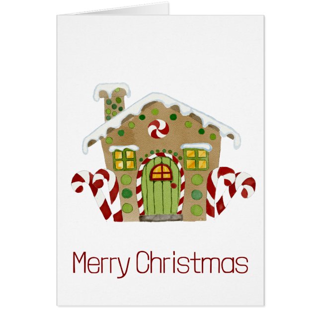 Feliz Navidad Gingerbread (Frente)