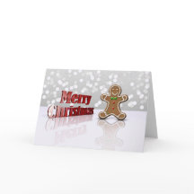 Feliz Navidad Gingerbread Man