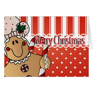 Feliz Navidad Gingerbread Man
