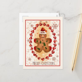 Feliz Navidad Gingerbread Man