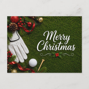 Feliz Navidad Golf en Putting Green Vacaciones