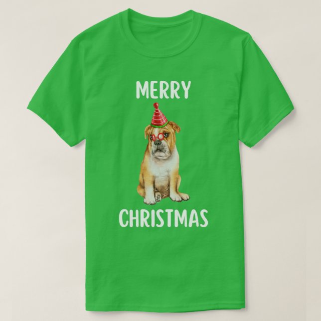 Feliz navidad graciosa camiseta de Navidades8 (Diseño del anverso)