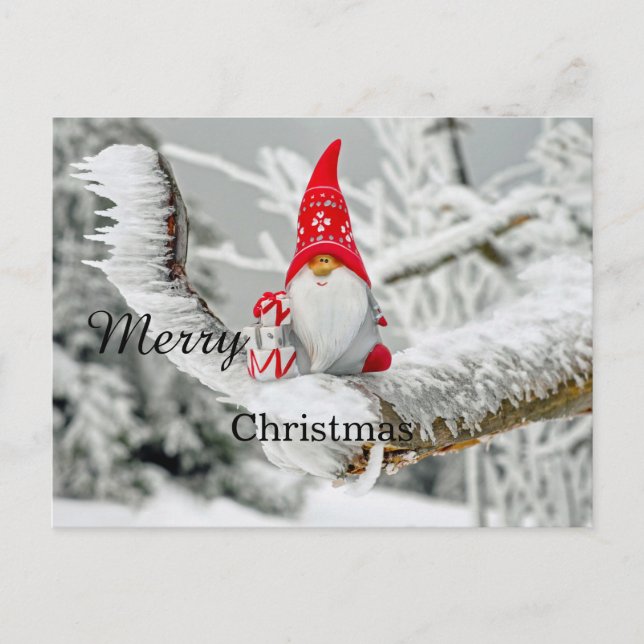 Feliz Navidad Graciosa Cita Con Texto Negro (Anverso)