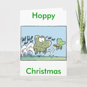 Feliz Navidad Graciosa Tarjeta de Personalizado de