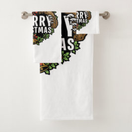 Feliz Navidad Grizzly Bear