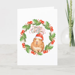 Feliz Navidad Guinea, tarjeta de felicitación para