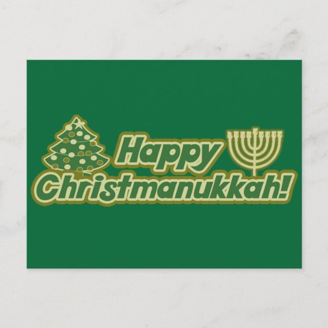 Feliz Navidad hanukkah Kwanzaa (Anverso)