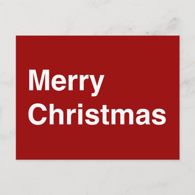 Feliz Navidad Helvetica (Anverso)