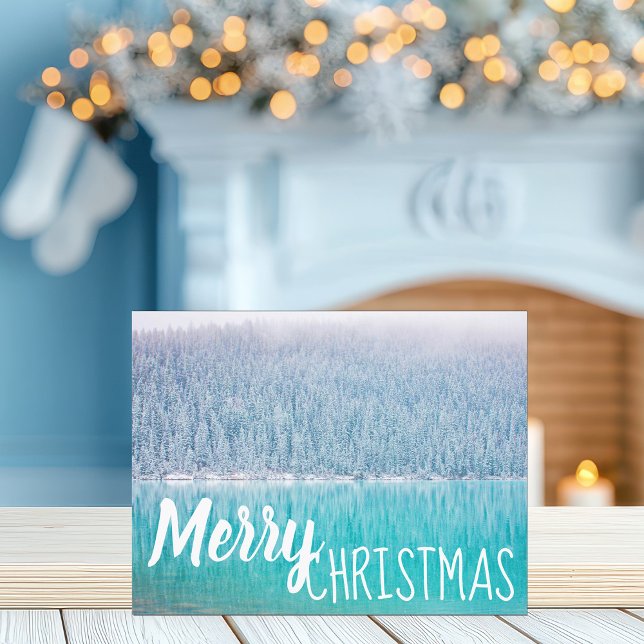 Feliz Navidad Hermosa Personalizado del lago inver (Subido por el creador)