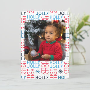 Feliz Navidad Holly Jolly Personalizado