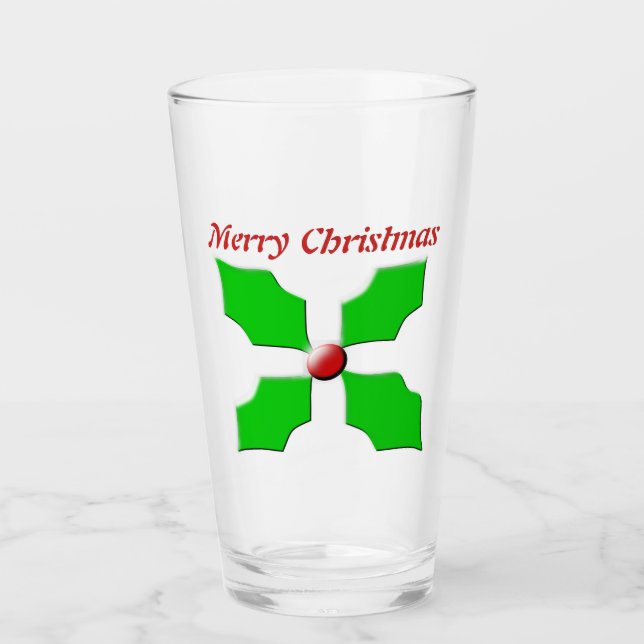 Feliz Navidad Holly personalizado (Anverso)