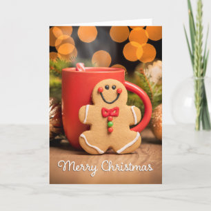 Feliz Navidad Hombre de Jengibre y Chocolate Calie
