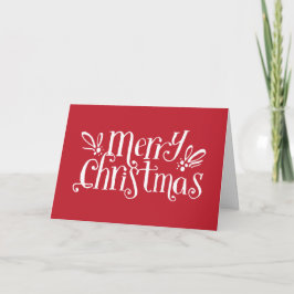 Feliz Navidad Hugs | Tarjeta corporativa de vacaci