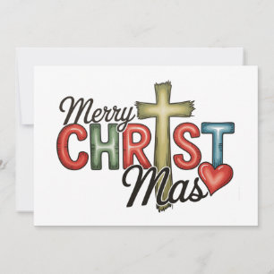 Feliz Navidad Jesucristo Mas Cruz Xmas