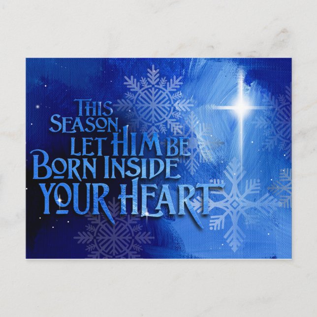 Feliz Navidad Jesús (Anverso)