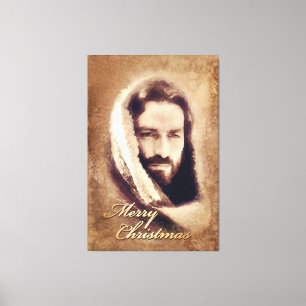 Feliz Navidad Jesús Lienzo Estirado Opciones