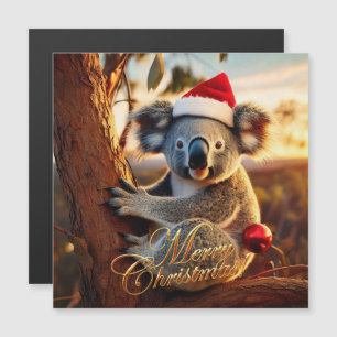Feliz Navidad Koala sentado en Gumtree