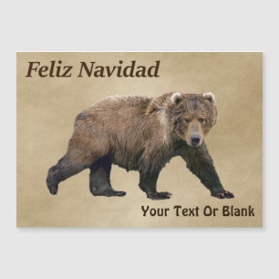 Feliz Navidad - Kodiak Bear