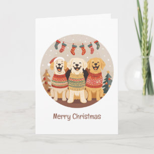 Feliz Navidad Labrador Retriever Perros