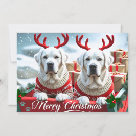 Feliz Navidad lindo labios amarillos personalizado