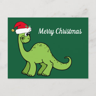 Feliz Navidad lindo Personalizado de dinosaurios v