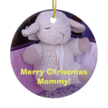Feliz Navidad Mami! adornos Te Amo Cordero