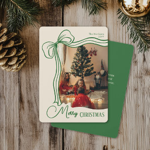 Feliz Navidad Mano caprichosa dibujando foto de ba