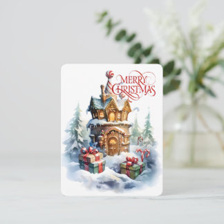 Feliz navidad mi diseño de casa de jengibre