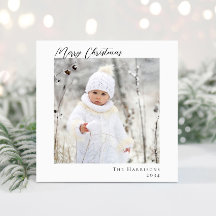 Feliz Navidad Minimal moderna foto